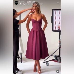 Brand New with Tags NWT Babyboo Baby Boo Fashion Mariella midi Dress